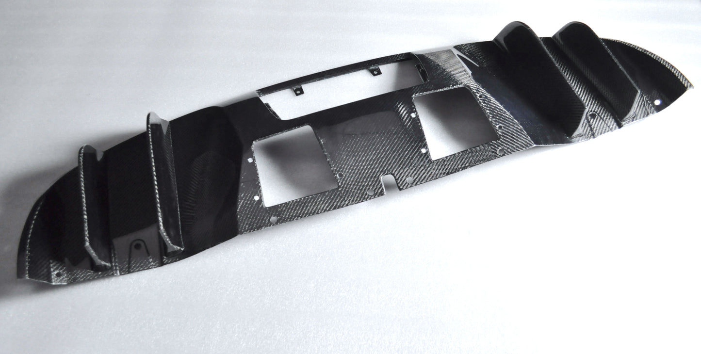 Audi R8 Rtuned Rear Diffuser Gt Style Pre Facelift Only Rtuned Carbon Under