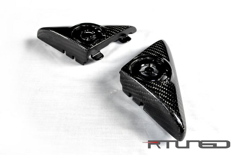 Ferrari 360 Interior Tweeter Carriers Oem Style Rtuned Carbon