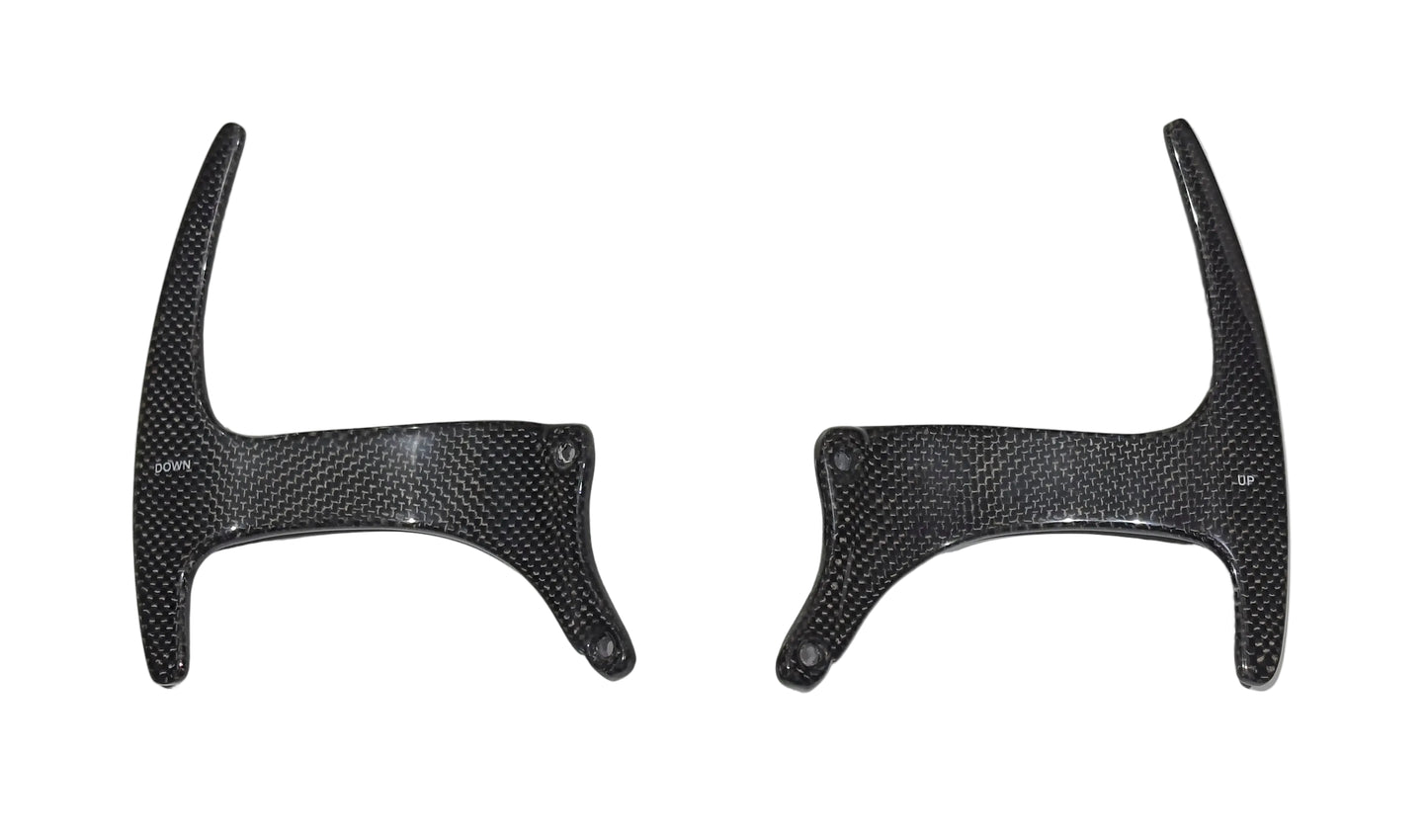 Ferrari 458 F12 Paddle Shifters Extended Dry Carbon Rtuned Carbon