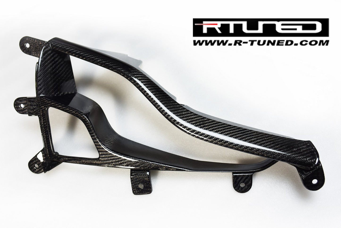 Ferrari 458 Rear Bumper Lower Grilles Oem Style Rtuned Carbon Right
