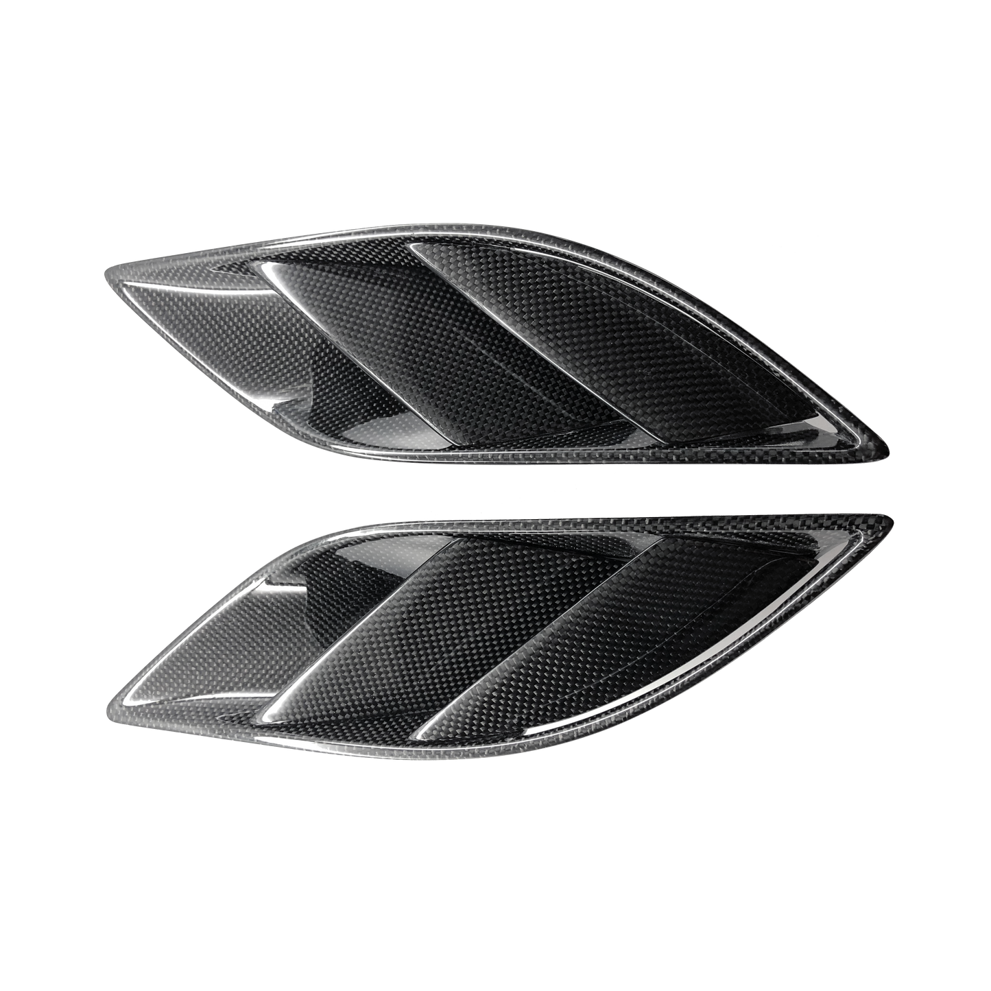 Ferrari California Side Grilles Oem Style Rtuned Carbon Top