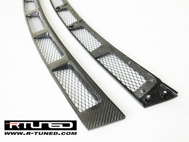 Ferrari F430 Rtuned Rear Window Louvres Scuderia Style Coupe Only Rtuned Carbon Close Up