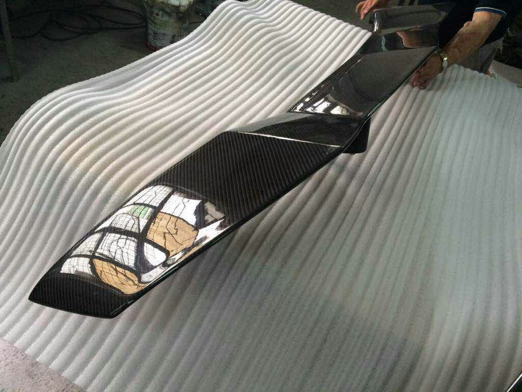 Lamborghini Aventador Rear Wing M Style Rtuned Carbon Gloss