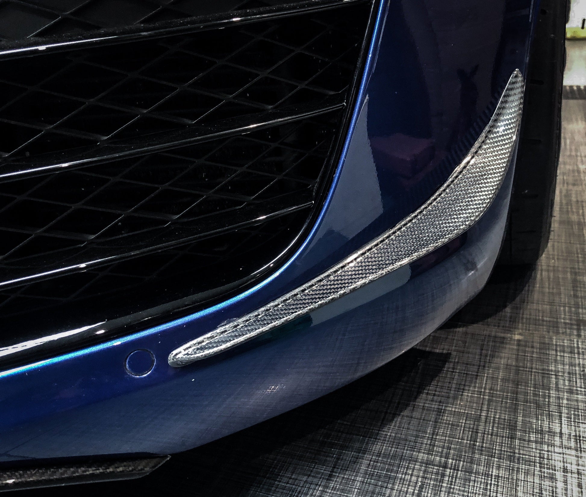 Audi R8 Rtuned Front Canards Gt Style Rtuned Carbon