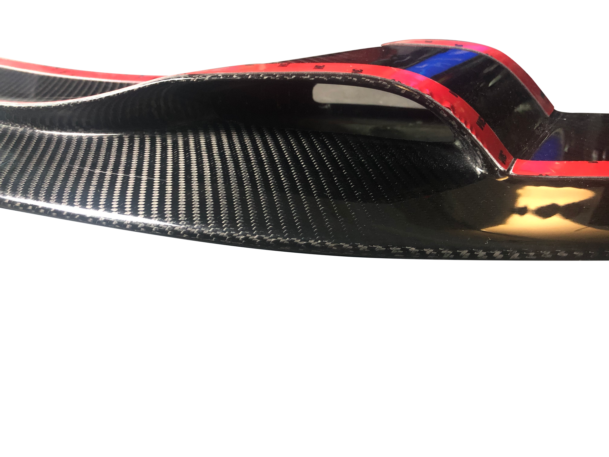 Bmw 1M Rtuned Front Lip Spoiler Rtuned Carbon Close Up
