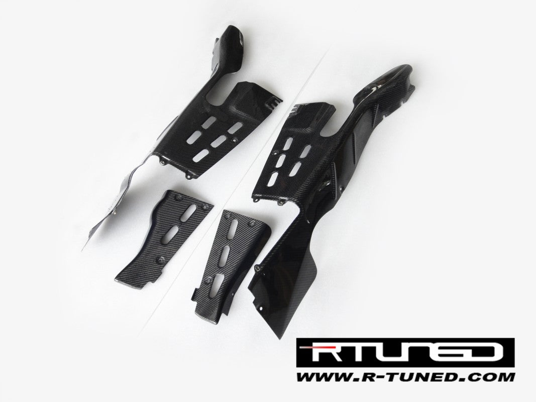 Ferrari 360 Engine Bay Panels Oem Style Spider Only Rtuned Carbon