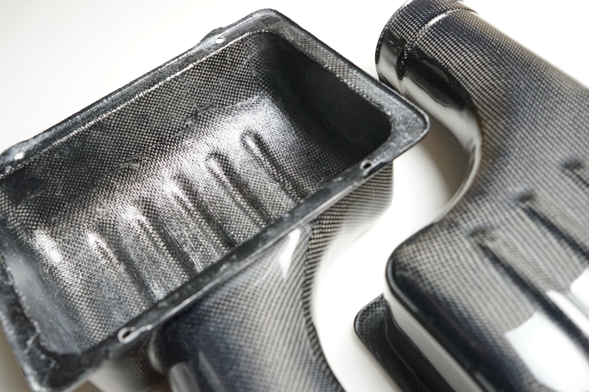 Ferrari 360 Challenge Stradale Carbon Intake Airbox Covers Rtuned Carbon Inside