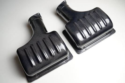 Ferrari 360 Challenge Stradale Carbon Intake Airbox Covers Rtuned Carbon