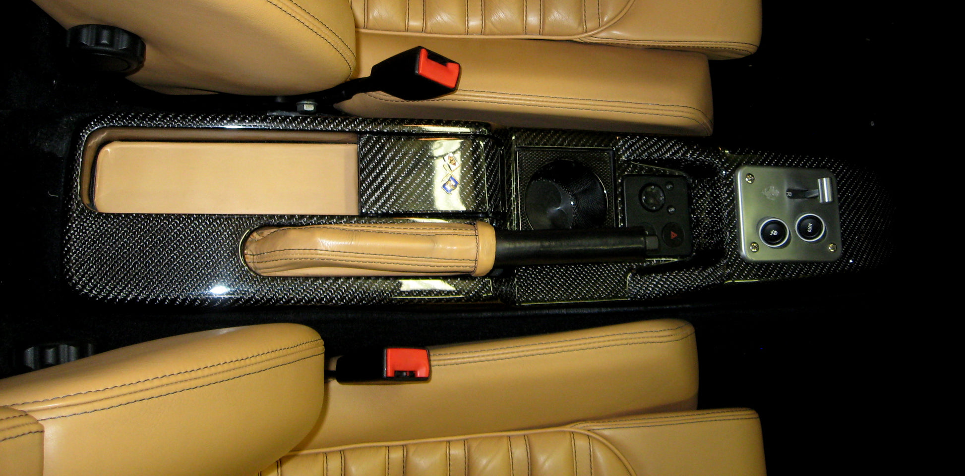 Ferrari 360 Interior Centre Console Oem Style Rtuned Carbon On Car
