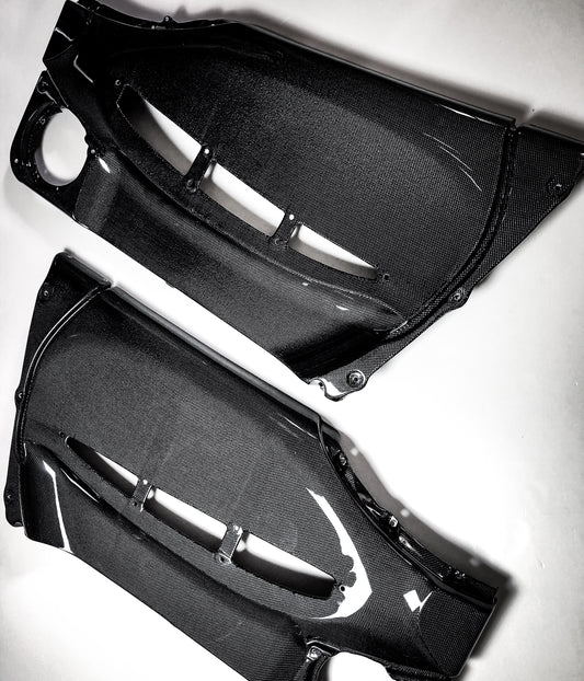 Ferrari 360 Interior Door Card Panels Rtuned Carbon