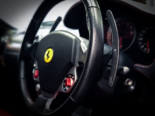 Ferrari 360 Rtuned Gt Paddle Shifters Rtuned Carbon On Car