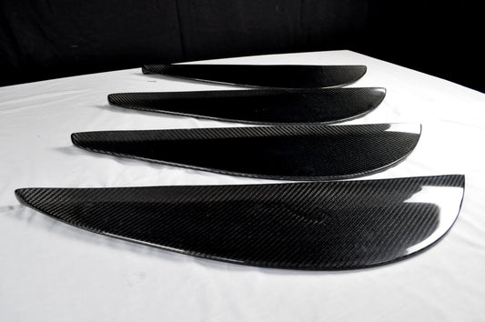 Ferrari 360 Rtuned Rear Diffuser Fins 430 Style Rtuned Carbon