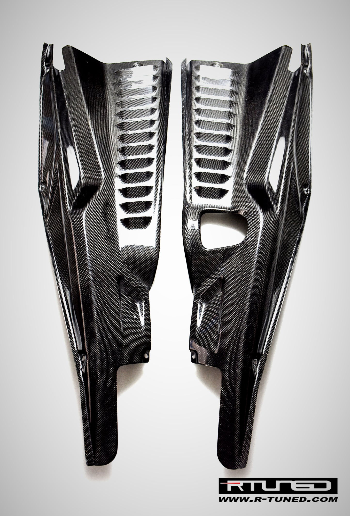 Ferrari 458 Engine Bay Panels Oem Style Rtuned Carbon Top