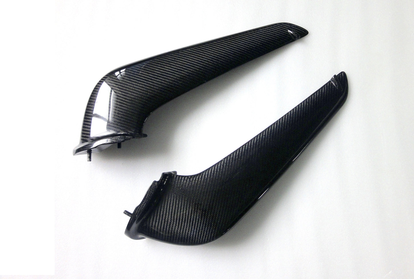 Ferrari 458 Front Bumper Inner Wings Oem Style Rtuned Carbon