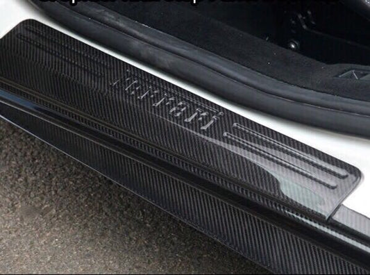Ferrari 458 Interior Door Steps Oem Style Rtuned Carbon On Car