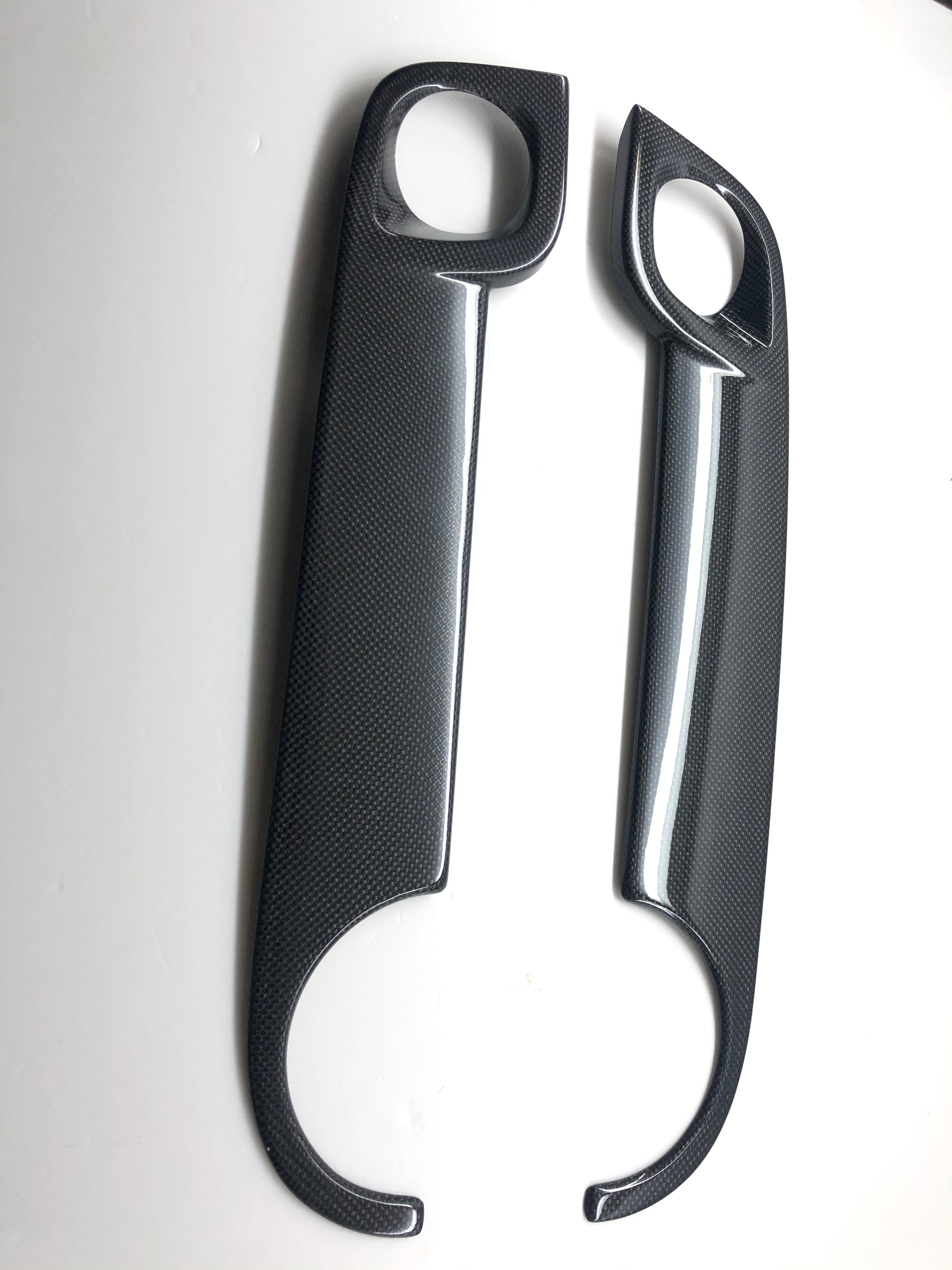 Ferrari 458 Rear Bumper Fog Light Surrounds Ntec Style Speciale Only Rtuned Carbon