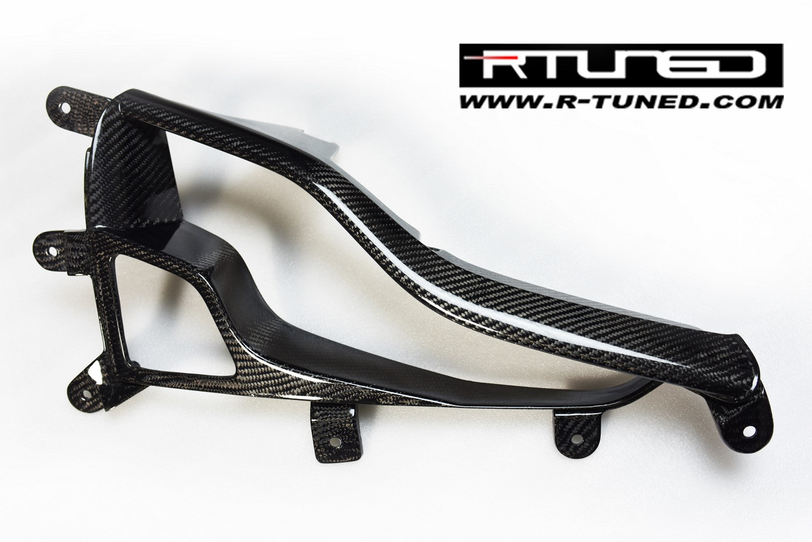 Ferrari 458 Rear Bumper Lower Grilles Oem Style Rtuned Carbon Right