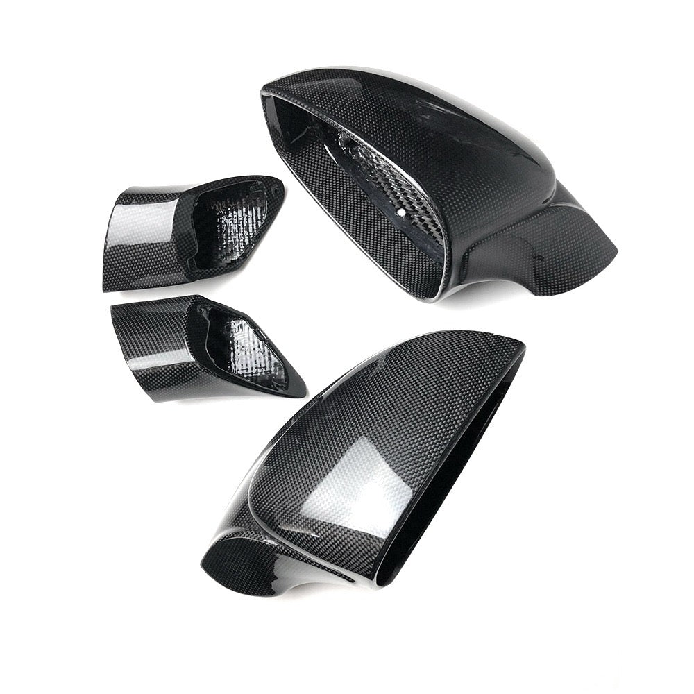 Ferrari 458 Wing Mirrors Oem Style Rtuned Carbon Side