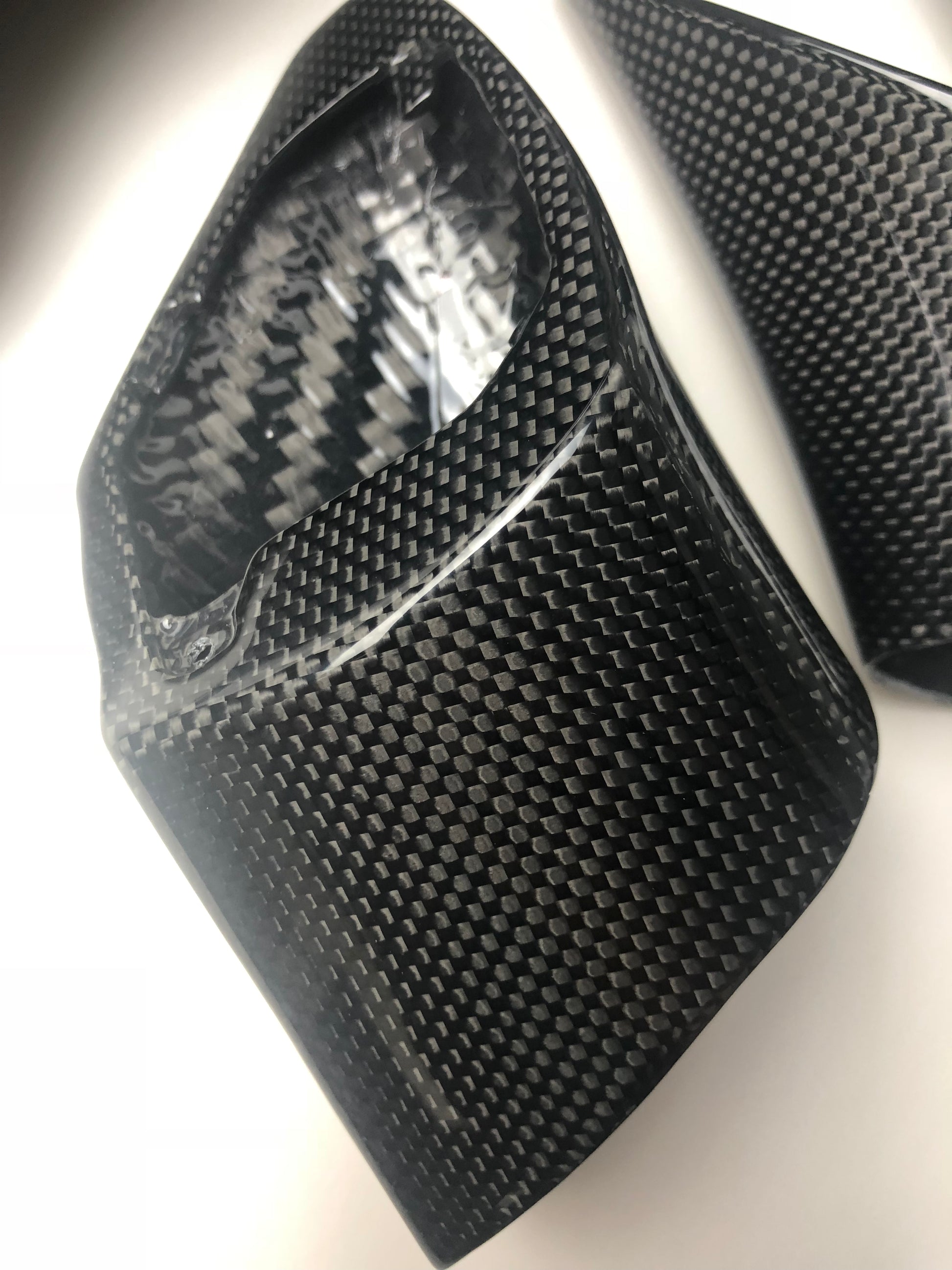 Ferrari 458 Wing Mirrors Oem Style Rtuned Carbon Stalk
