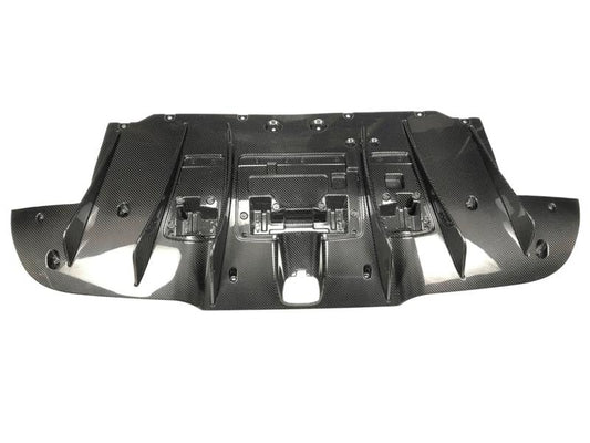 Ferrari 488 Rear Diffuser N Style Rtuned Carbon