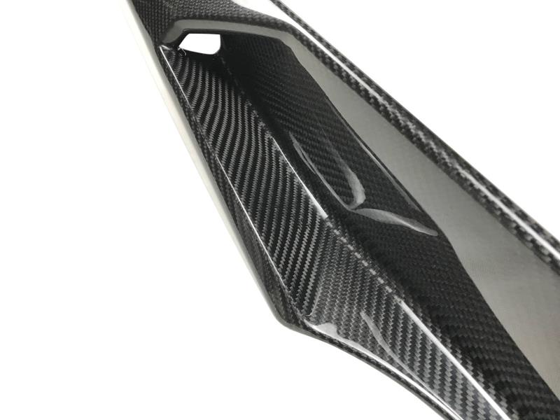 Ferrari 488 Side Skirt Extensions N Style Rtuned Carbon