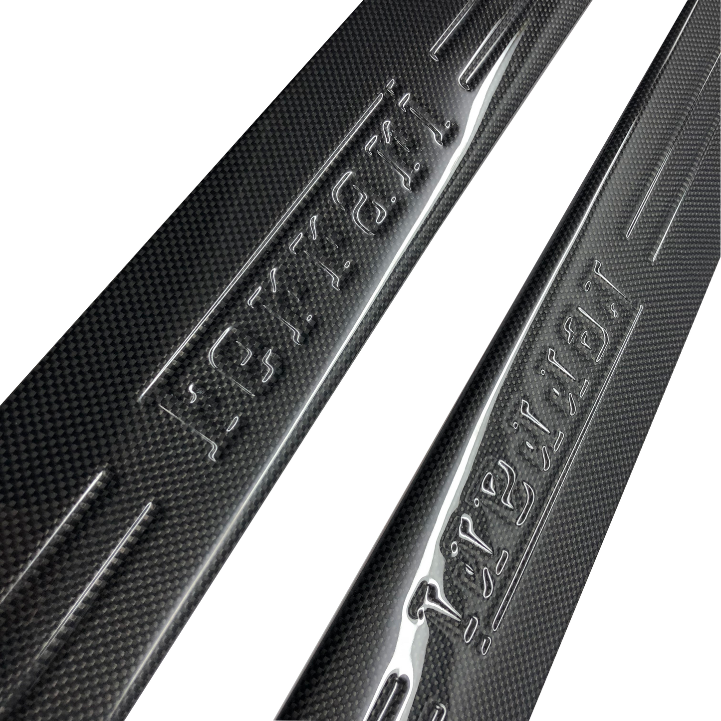 Ferrari California Interior Door Steps Oem Style Rtuned Carbon Close Up