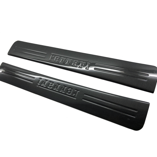 Ferrari California Interior Door Steps Oem Style Rtuned Carbon