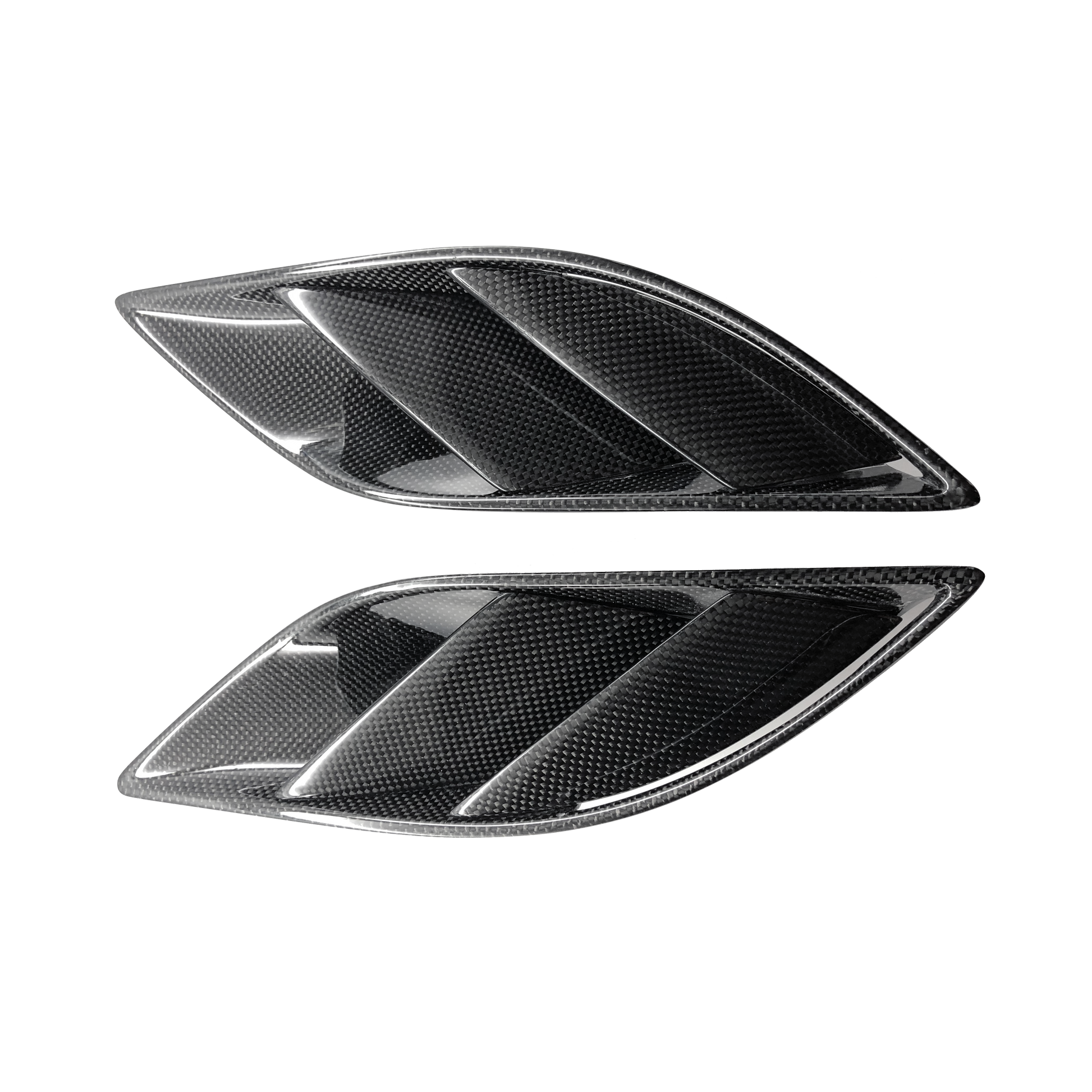 Ferrari California Side Grilles Oem Style Rtuned Carbon Top