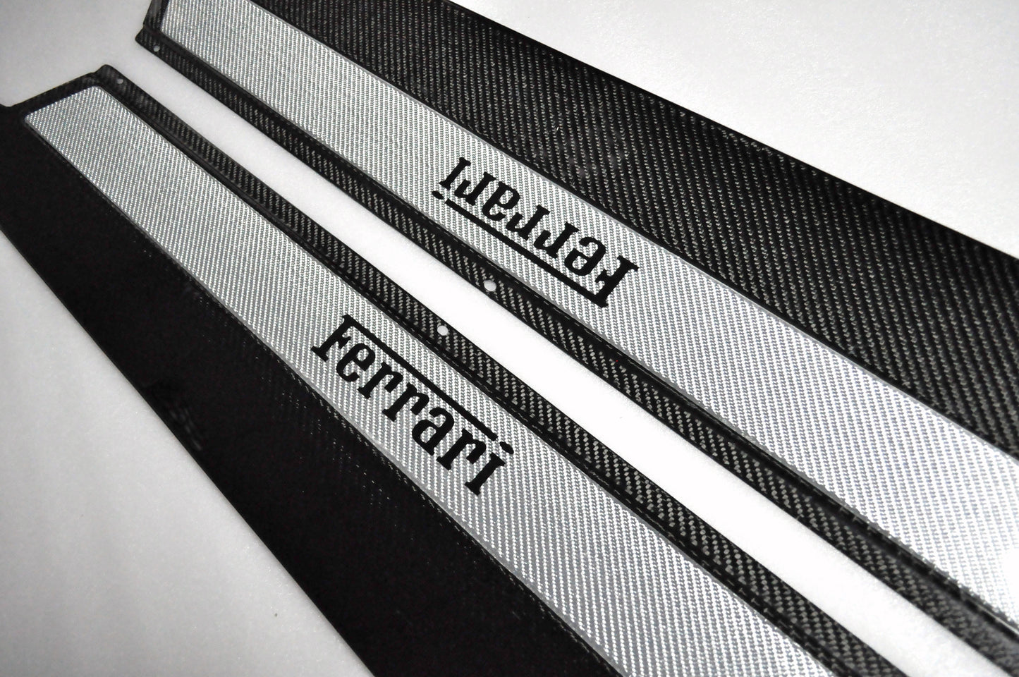 Ferrari F355 Interior Door Steps Oem Style Rtuned Carbon Pattern