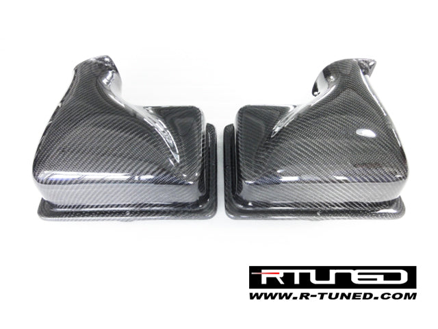 Ferrari F430 Intake Airboxes Scuderia Style Rtuned Carbon Front