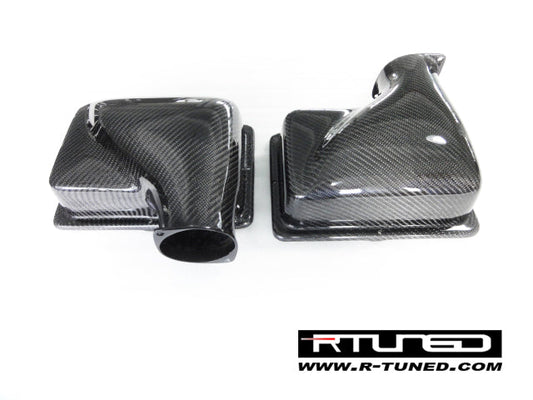 Ferrari F430 Intake Airboxes Scuderia Style Rtuned Carbon