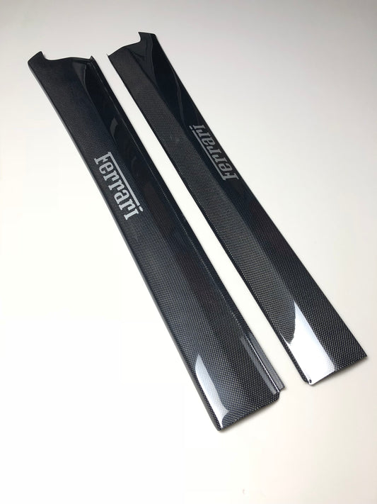 Ferrari F430 Interior Door Steps Oem Style Rtuned Carbon