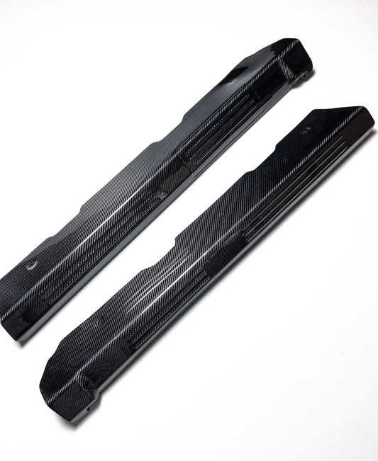 Ferrari F430 Interior Door Steps Panel Oem Style Rtuned Carbon