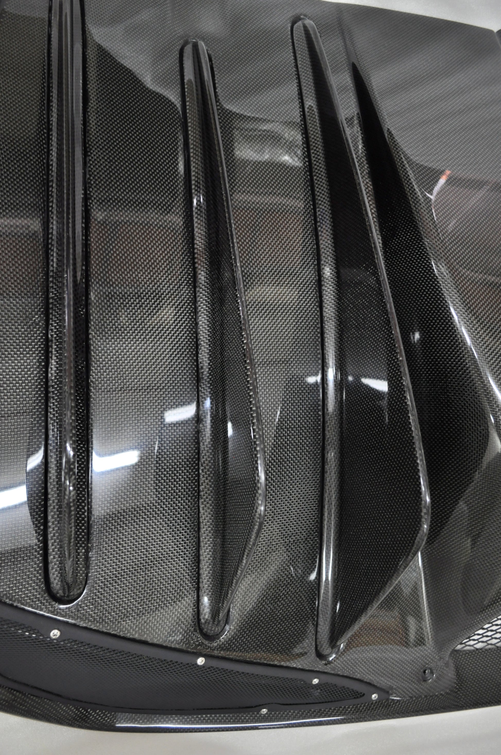 Ferrari F430 Rear Diffuser Scuderia Style Rtuned Carbon Fins
