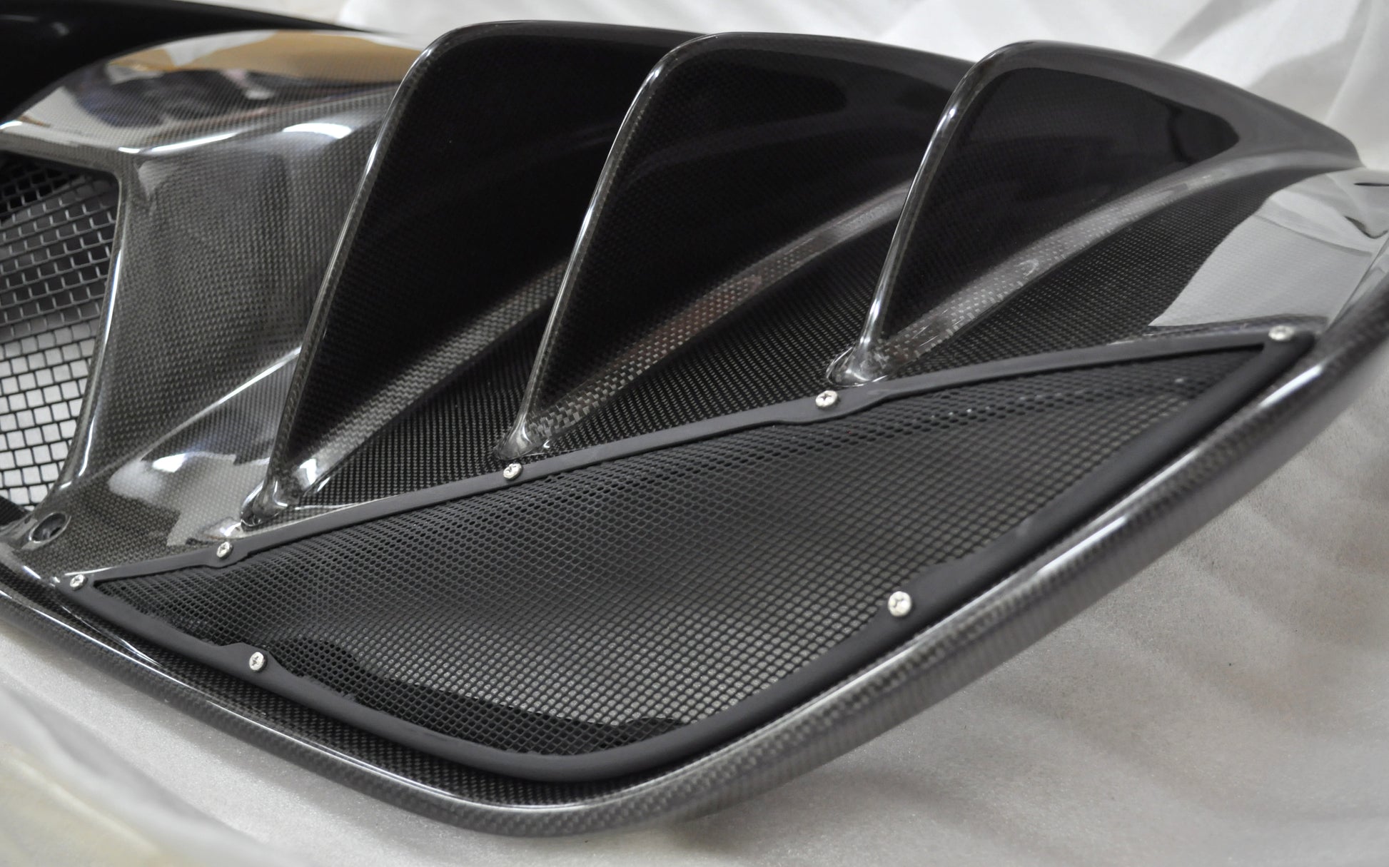 Ferrari F430 Rear Diffuser Scuderia Style Rtuned Carbon Side