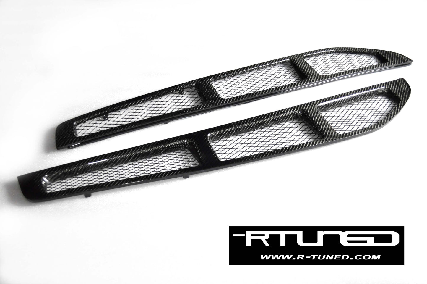 Ferrari F430 Rtuned Rear Window Louvres 16M Style Spider Only Rtuned Carbon