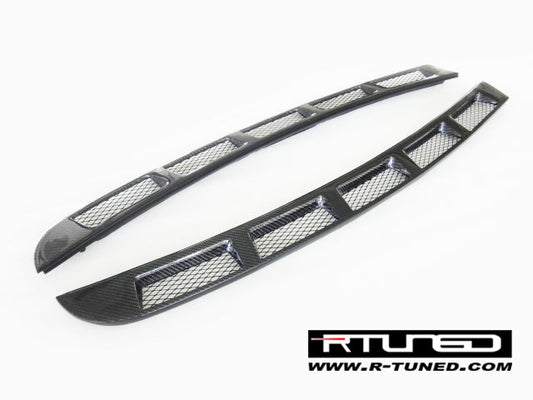 Ferrari F430 Rtuned Rear Window Louvres Scuderia Style Coupe Only Rtuned Carbon