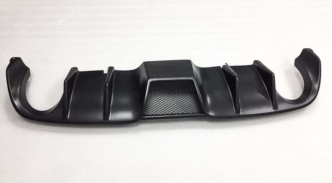 Fiat Abarth 500 Rtuned Gt Rear Diffuser Rtuned Carbon Under