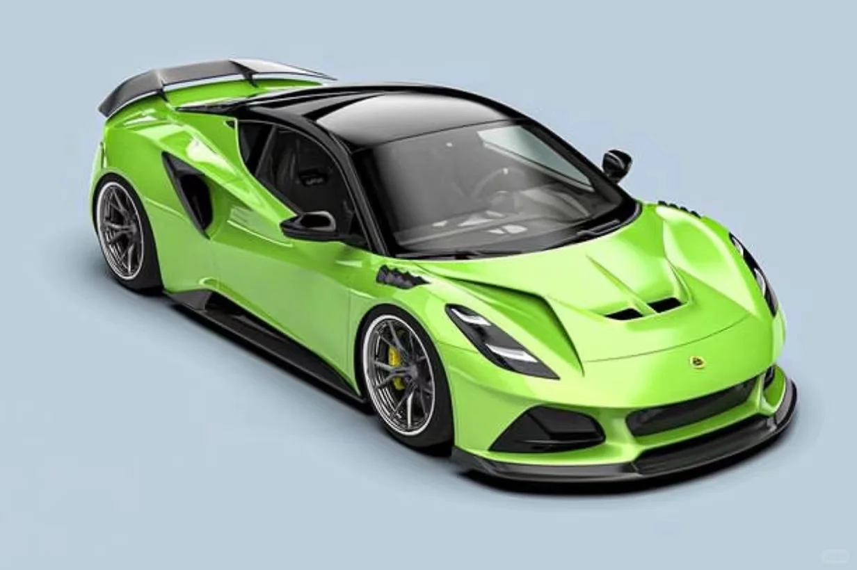 Lotus Emira V Style Kit Forged Carbon Rtuned Carbon